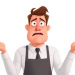 😂 The Confused Waiter _ The Confused Waiter transparent and animation