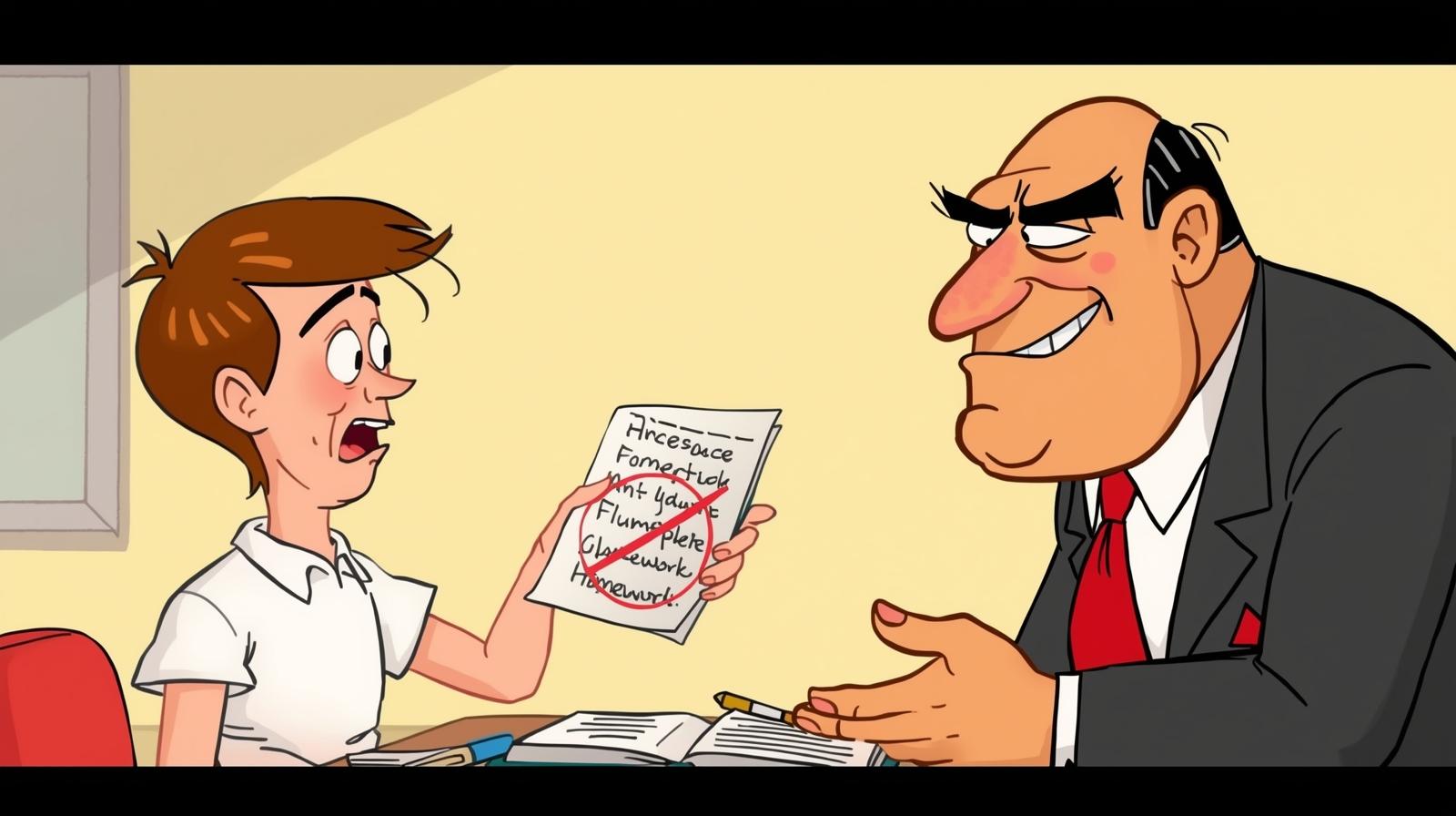 The Homework Excuse The Homework Excuse transparent and animation