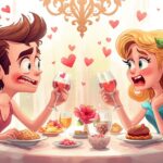 ❤️ The Romantic Dinner Disaster ❤️ The Romantic Dinner Disaster transparent and animation
